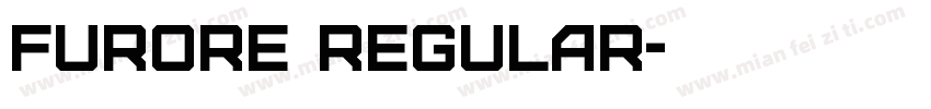 Furore Regular字体转换